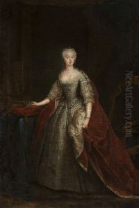 Portrait of Princess Augusta of Saxe-Gotha. Portrait of Princess Augusta of Saxe-Gotha.