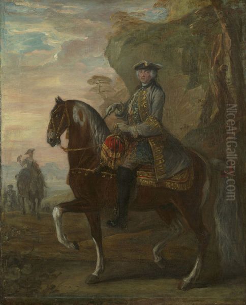 A Man on Horseback - view 1