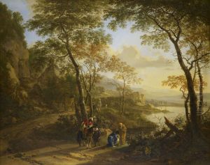 Landscape with St Philip Baptizing the Eunuch