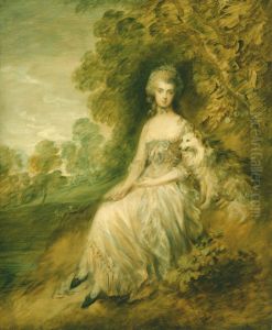 Mrs. Mary Robinson (1758-1800) by Thomas Gainsborough