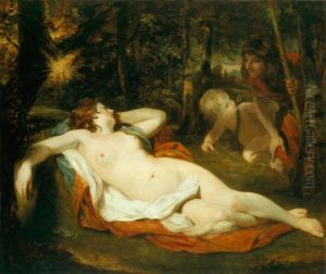 Cymon and Iphigenia by Of Sir Joshua Reynolds