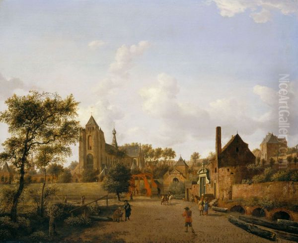 Approach to the Town of Veere - view 1