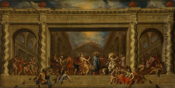 Christ Healing the Sick - view 1