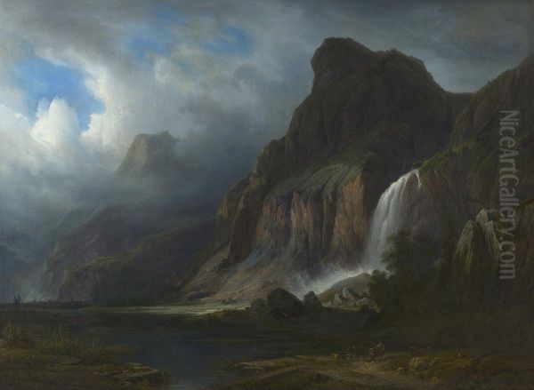 Chute de la Sallanche - view 1