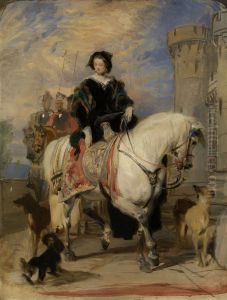 Queen Victoria (1819-1901) on Horseback by Sir Edwin Henry Landseer