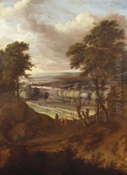 The Thames Valley from Richmond Hill - view 1