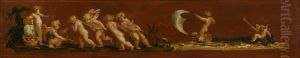 Cupids Pulling in a Net Cupids Pulling in a Net