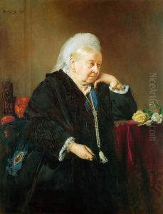 Queen Victoria (1819-1901) by Baron Heinrich von Angeli