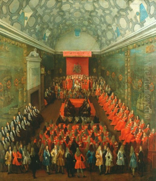 Queen Anne in the House of Lords - view 1