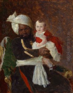Prince Alexander of Battenberg (1886-1960) with Muhammed Bukhsh Prince Alexander of Battenberg (1886-1960) with Muhammed Bukhsh