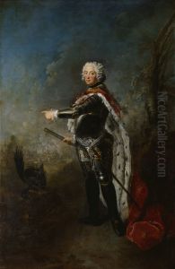 Frederick II, King of Prussia (1712-86) by Antoine Pesne