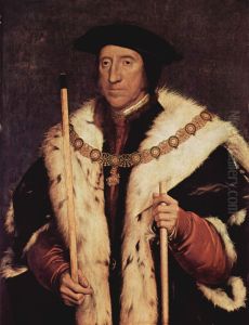 Thomas Howard, Third Duke of Norfolk (1473-1554) by Hans Holbein the Younger