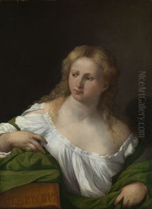 A Sibyl by Palma Vecchio