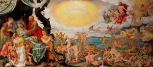 Death, Judgement, Heaven and Hell by Maarten Van Heemskerck
