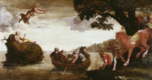 Psyche Abandoned by Polidoro Da Caravaggio (Caldara)