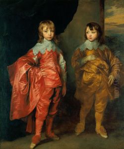 George Villiers, 2nd Duke of Buckingham (1628-87), and Lord Francis Villiers (1629-48)