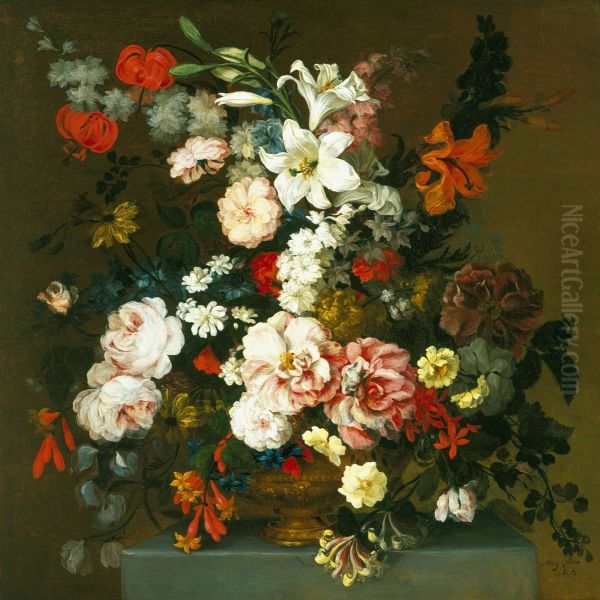 A Vase of Flowers - view 1