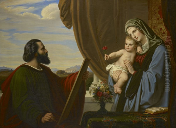 St Luke Painting the Virgin - view 1