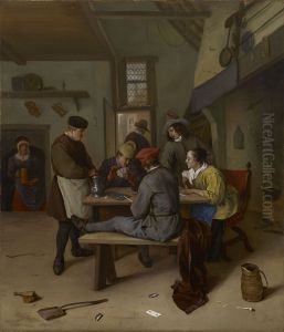 Card Players in a Tavern by Jan Steen