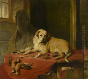 The Studio of Sir Francis Chantrey by Sir Edwin Henry Landseer