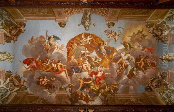 The Apotheosis of Catherine of Braganza - view 1