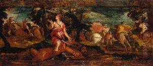David Victorious Over Goliath by Paolo Veronese (Caliari)