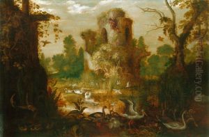 A Landscape with Birds by Roelant Savery