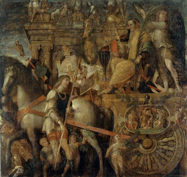 9. Caesar on his Chariot - view 1