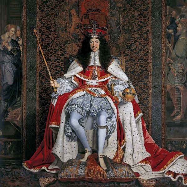 Charles II of England in Coronation robes - view 1