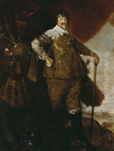 Christian IV, King of Denmark (1577-1648) by Karel van Mander III