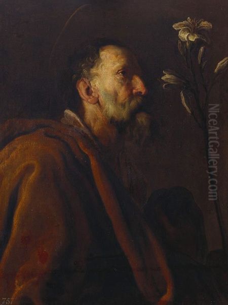 An Old Male Saint - view 1