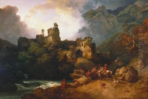 Banditti in a Landscape