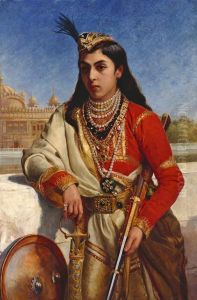 Victor Albert Jay Duleep Singh (1866-1918) by Sydney Prior Hall