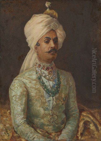 Sir Pratap Singh (1845-1922) - view 1