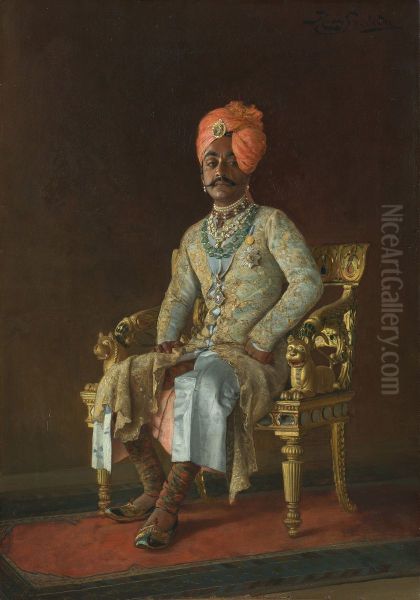 Sir Pratap Singh (1845-1922) - view 1