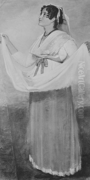 Italian female peasant - view 1