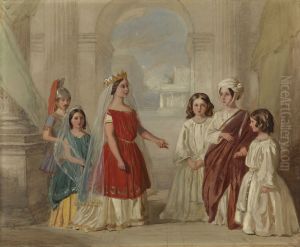 A Scene from Racine's "Athalie"