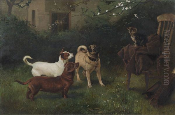 Cat and Dogs belonging to Queen Victoria - view 1