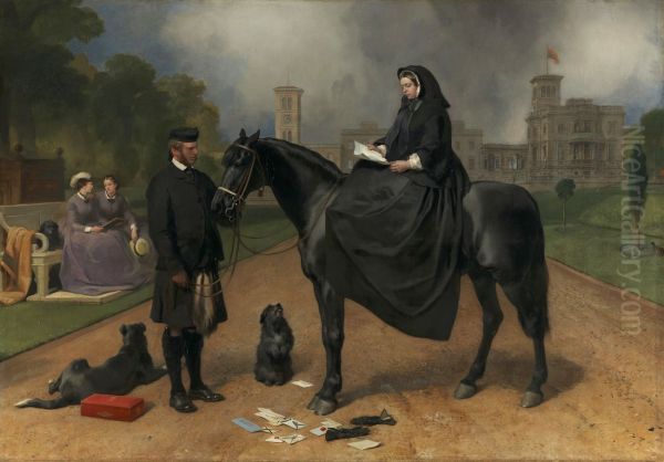 Queen Victoria at Osborne - view 1