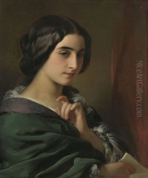Head of a Young Woman - view 1