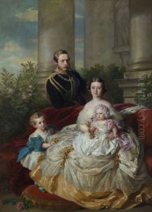The Family of Crown Prince and Crown Princess Frederick William of Prussia