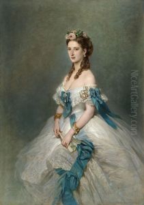 Queen Alexandra (1844-1925) when Princess of Wales by Franz Xavier Winterhalter