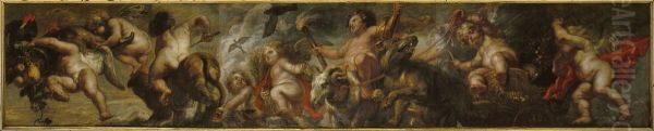 Procession of Cherubs - view 1