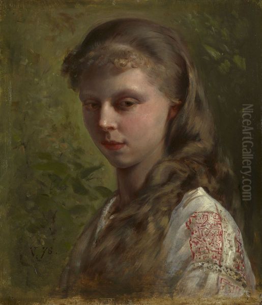 Princess Victoria of Prussia (1866-1929) when a child - view 1