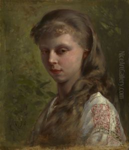 Princess Victoria of Prussia (1866-1929) when a child by Victoria, Princess Royal