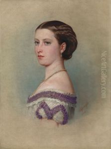 Princess Helena, later Princess Christian of Schleswig-Holstein (1846-1923) by Albert Grafle