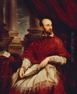 Cardinal Guido Bentivoglio (1579-1644) by Sir Anthony Van Dyck
