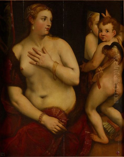 Venus with a Mirror - view 1