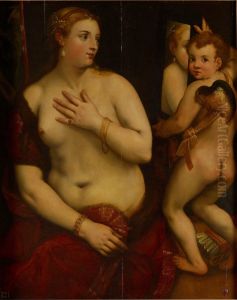 Venus with a Mirror by Titian