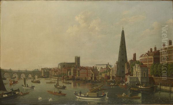 The Thames at Westminster - view 1